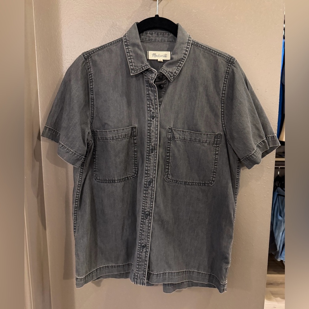 Madewell Short Sleeve Button Down Shirt